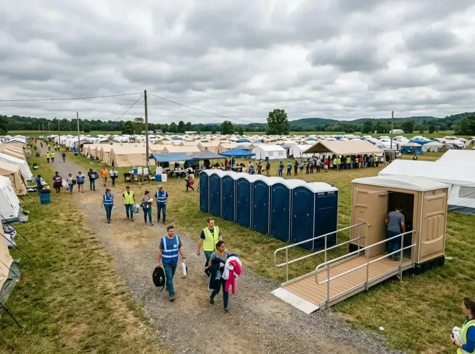 disaster-relief-camp-restrooms-010 — frequently asked questions, Dumpster & Portable Bathrooms Rental in Cary, NC